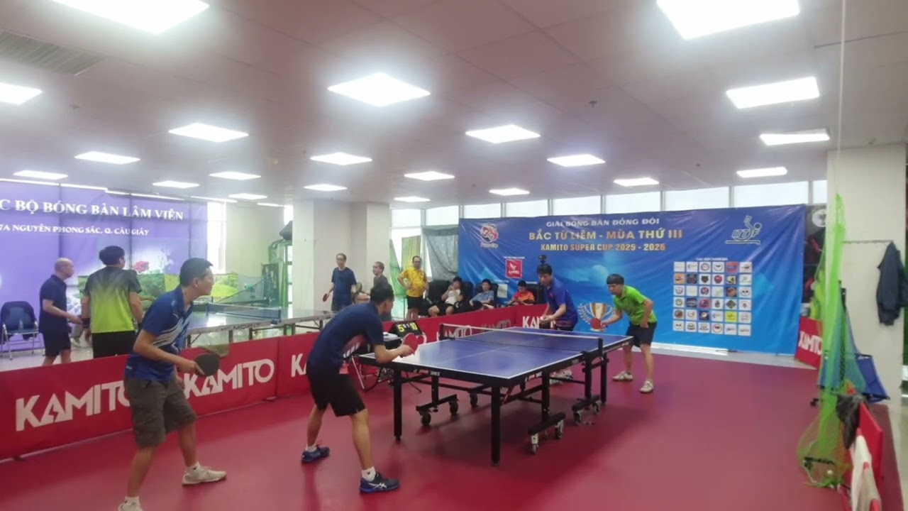 Cpen Vợt Dọc Hiện Đại T22- Giật & Flick Trái Cpen Trong Đánh Đôi (LV & ECOHome BTL Super Cup 2026)