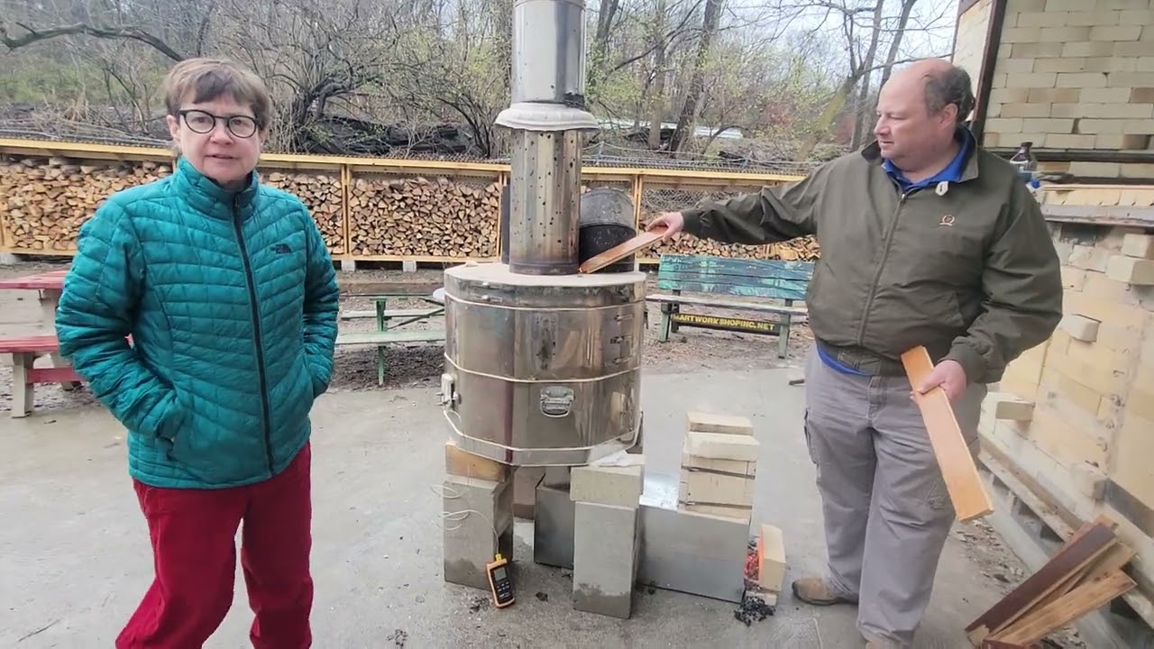 Uncle Mud: Rocket Kiln Demonstration at NCECA Ceramics Conference 2023