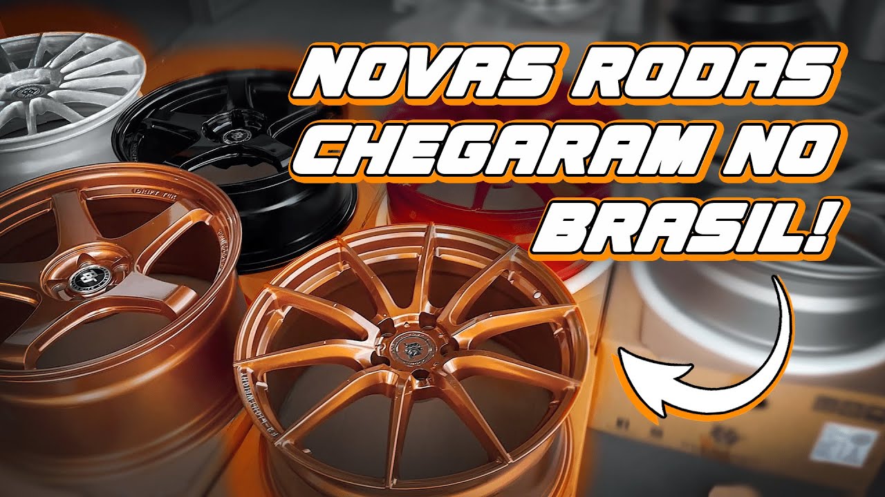 NOVA MARCA DE RODAS NO BR - Exclusividade em primeira mão pra vocês!
