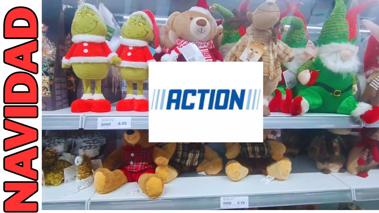 ACTION los mejores precios para decorar en NAVIDAD