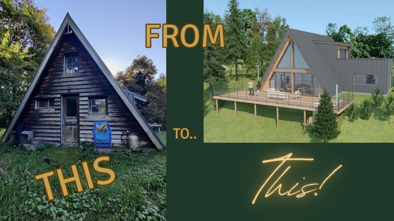 Ep 1. Hilltop, A-Frame Renovation in the French Chartreuse Mountains.