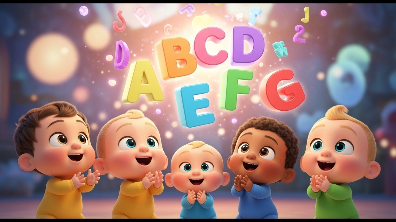 ABC Alphabet Song 🎶 | Fun Learning Nursery Rhyme for Babies & Toddlers – Sing Along & Learn Letters