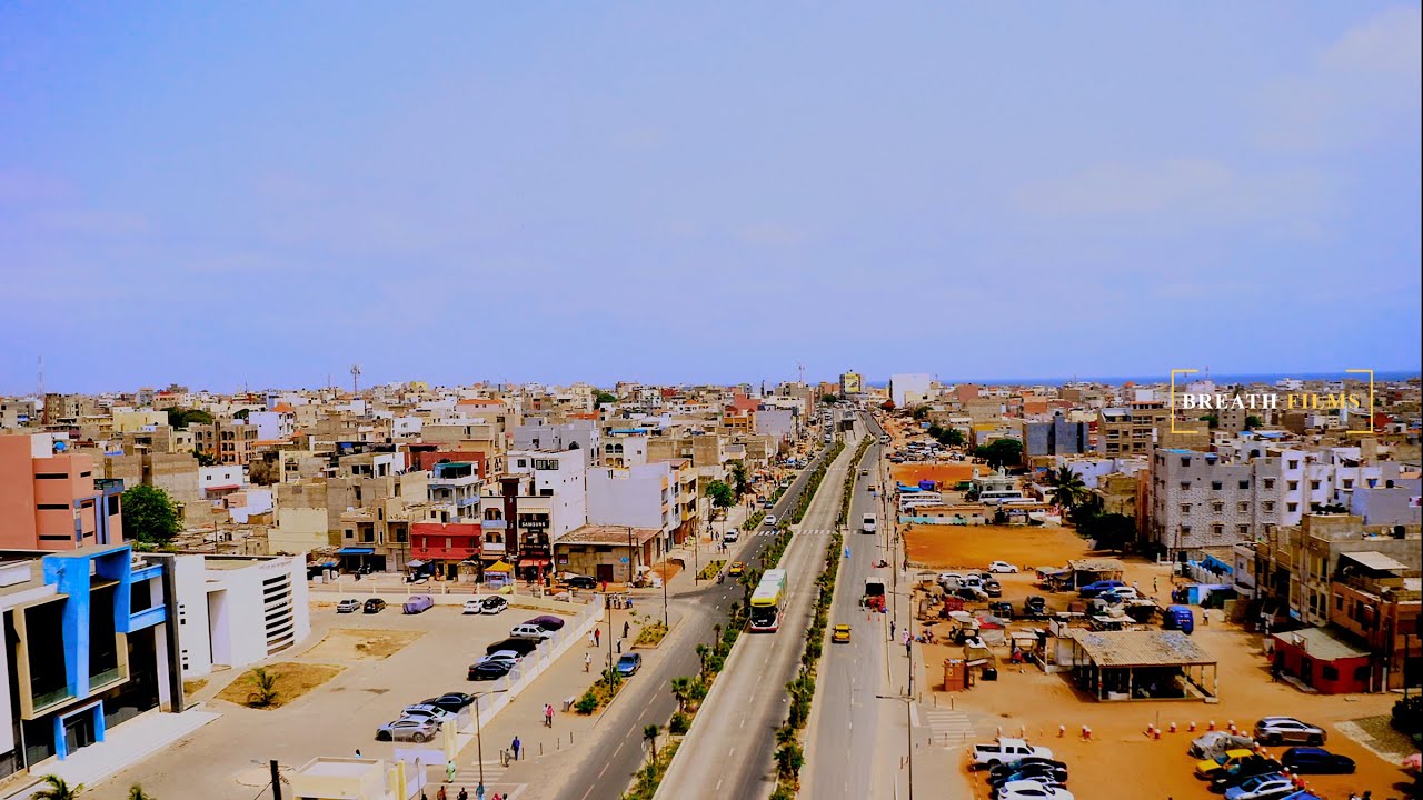 BRT Guediawaye Vue Du Ciél