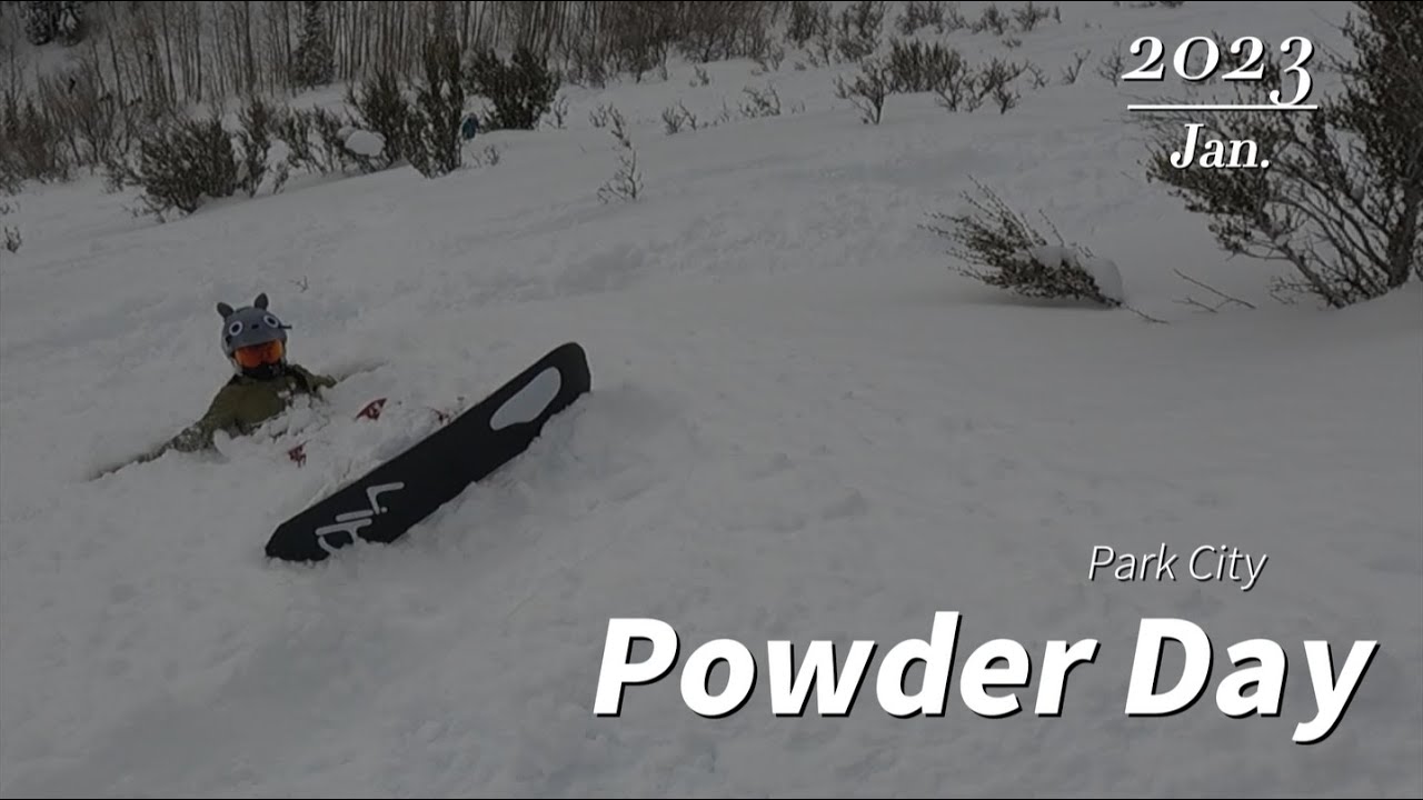 Vlog - Powder day @ Park City - 滑泡真上头