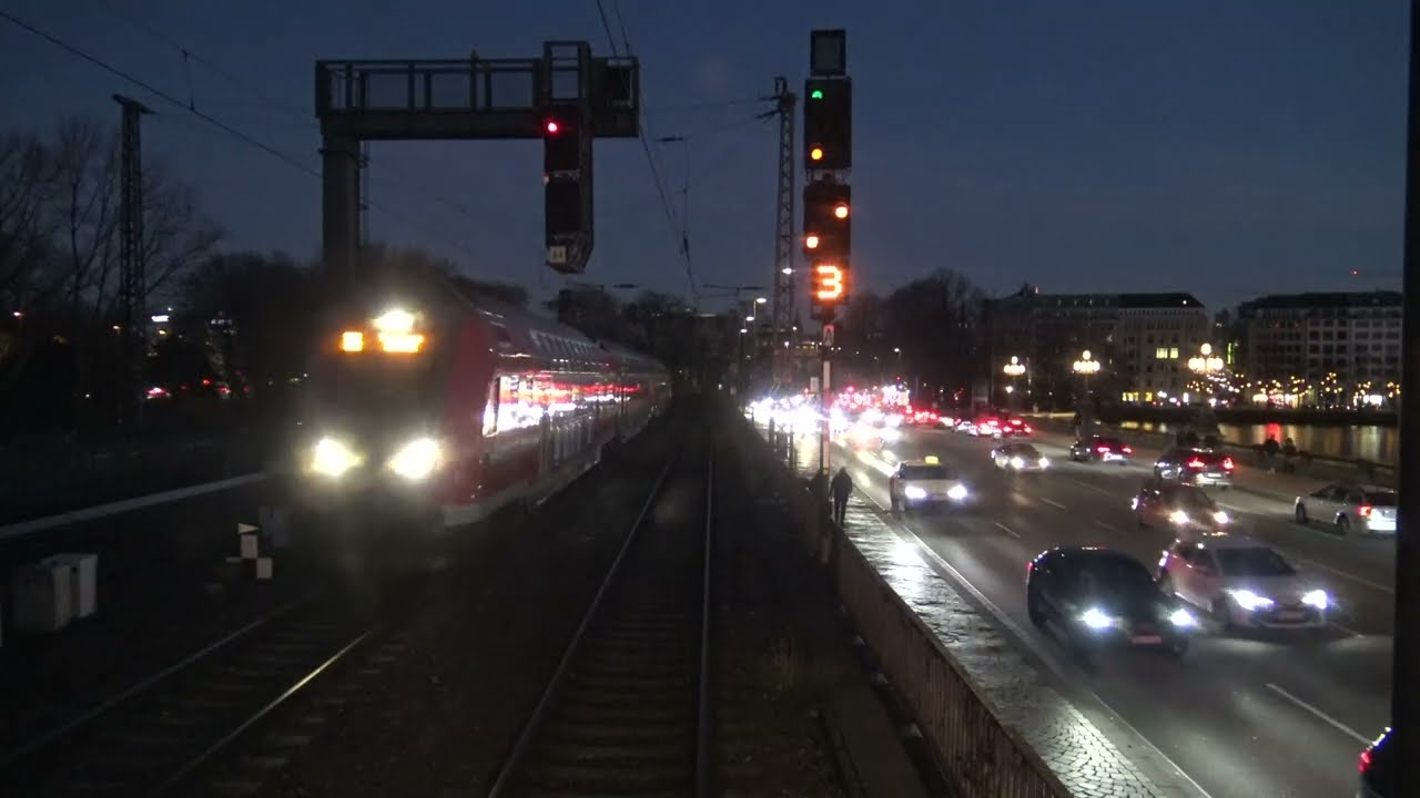 Führerstandsmitfahrt von ALA nach Hamburg Hbf mit Lokumlauf Bereitstellung des EN 346 nach Stockholm