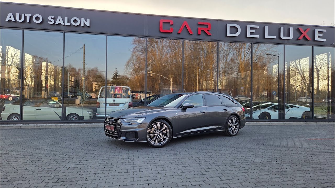 Audi A6 C8 2.0 55 TFSIe 367 PS QUATTRO S-LINE  MATRIX BEAM ANIMACJA KAMERY # CAR DELUXE GLIWICE #