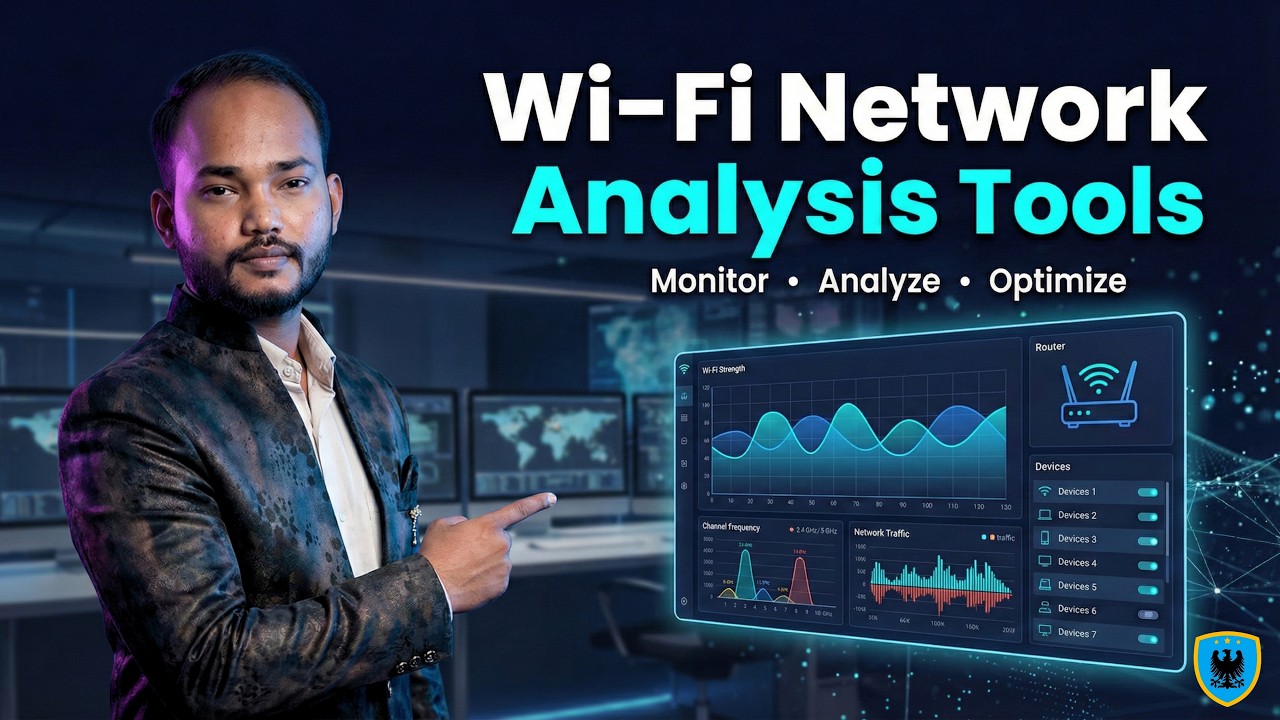 LIVE: Master Wi-Fi Network Analysis Tools | Complete Beginner to Pro Guide