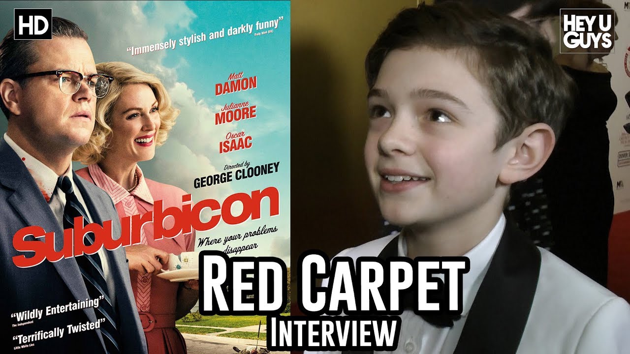 Noah Jupe - Suburbicon - Critics Circle Awards 2018 Red Carpet Interview