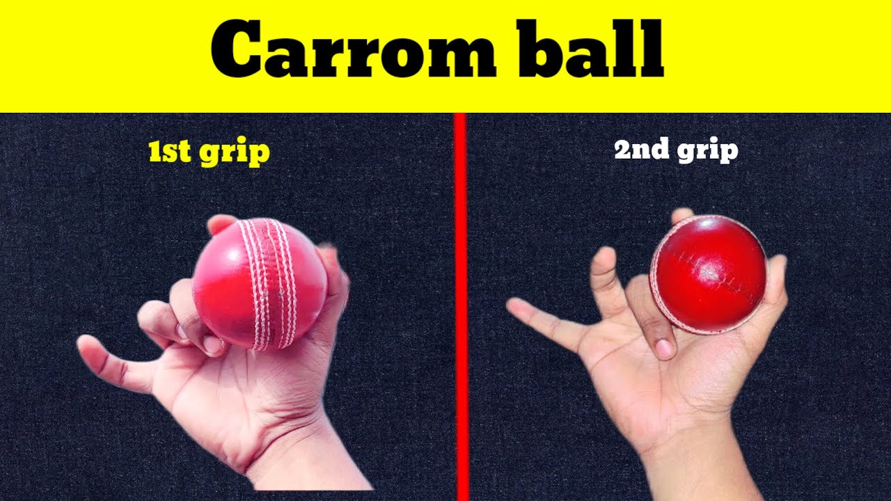 Carrom ball two different grips / carrom ball grips