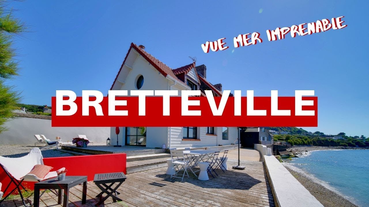 VENDU | Maison de rêve au bord de l'eau à BRETTEVILLE