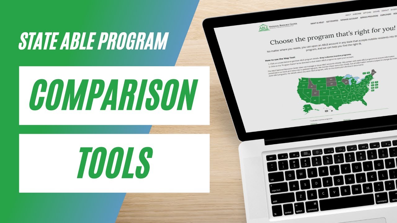 Choosing an ABLE Program: Introducing the ABLE NRC's State Program Comparison Tools
