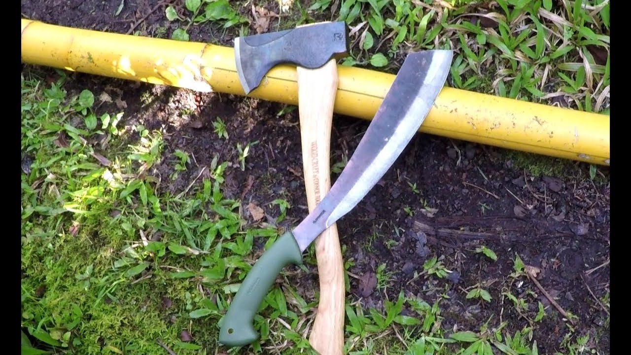 AXE vs MACHETE || The Beginning