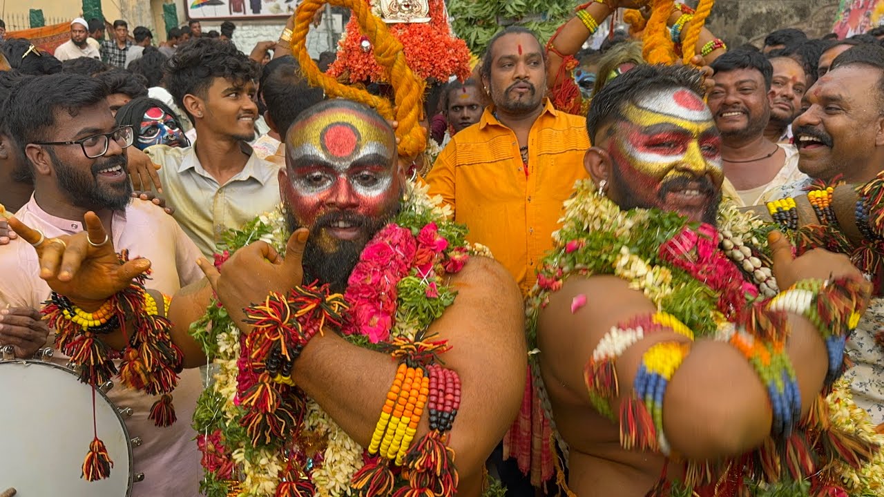 Chandu Pailwan Potharaju Dance at Golconda Bonalu 2024 | Chandu Potharaju Dance 2024