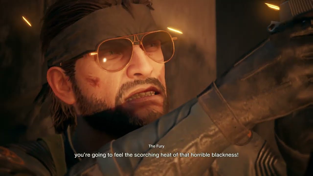 Metal Gear Solid Delta - Mission 2 Groznyj Grad Underground Tunnel: Snake Meets The Fury Cutscene