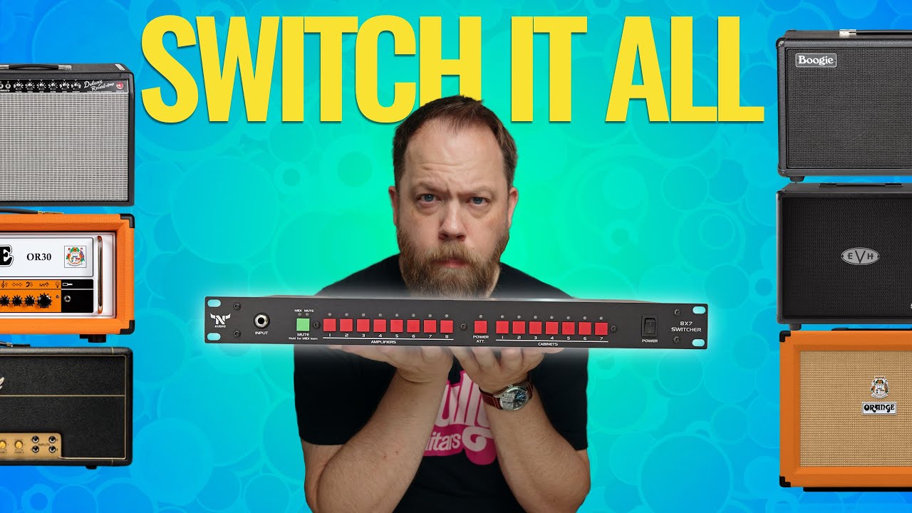 Switch Everything: N Audio 8x7 Amp Switcher
