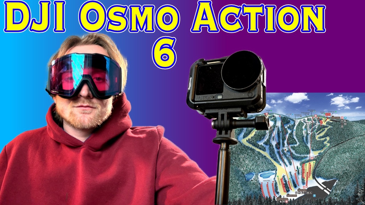 DJI Osmo Action 6: Snowboarding