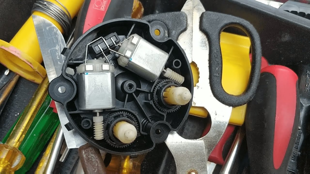 OPEL||VAUXHALL ASTRA H YAN AYNA MOTORU TAMİRİ [TIKIRTI VE HAREKET SORUNU]