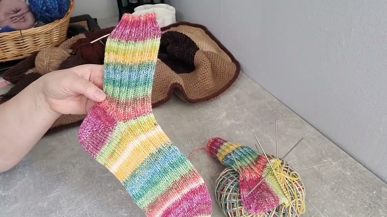 🧶🧦Spring Mood Socks.🧦🧶💐