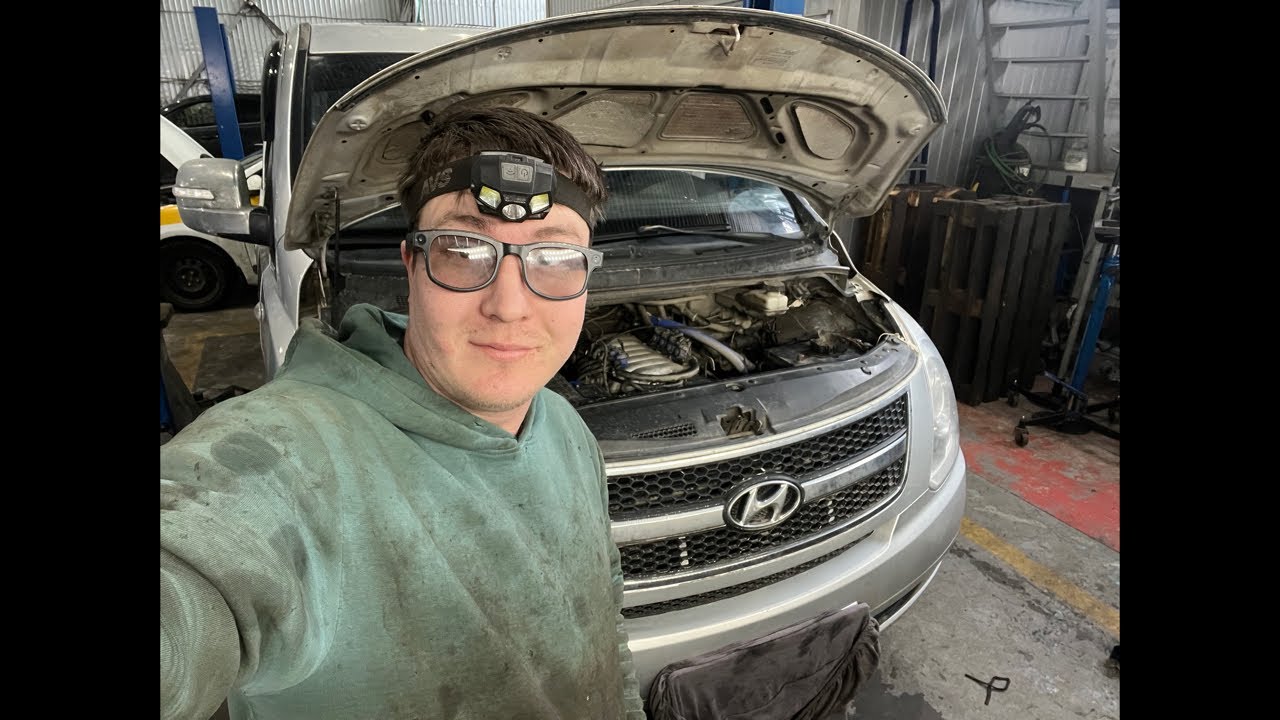 Замена Акпп *2 #hyundai #starex на #3uz #двс #автосервис #автомеханик #hyundai #starex #акпп #рек