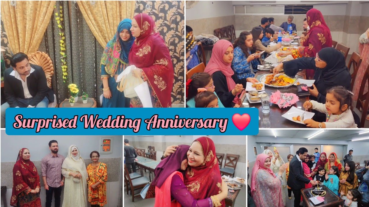 Bahu Beta Ki Manayi Surprised Wedding Anniversary ❤️MASHAALLAH❤️