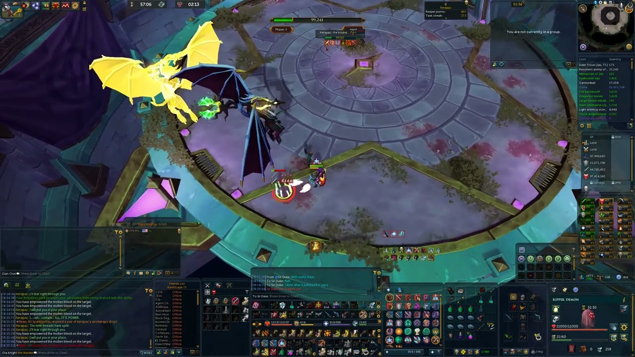 HM Kerapac 3:27 w/ Melee