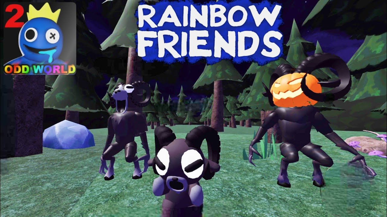 Playing As Baby Ram Vs Halloween Ram Vs Normal Ram In Rainbow Friends 2 Full Gameplay