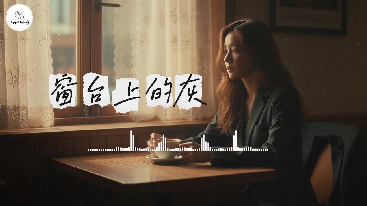 【楚楚】｜窗台上的灰｜ 不打掃 也不再刻意去回味 ｜2026超好聽的中文歌 #動態歌詞 #中文情歌 #離開