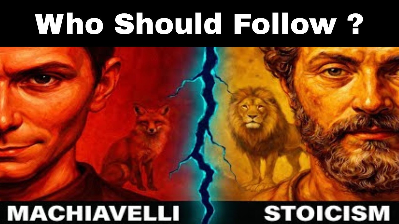 Machiavelli vs Stoicism: The Secret to True Power | Which One to Follow?