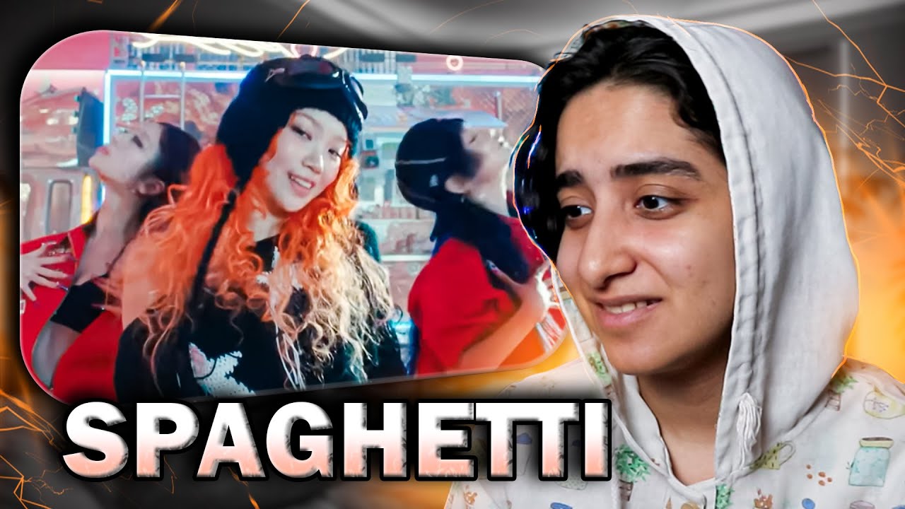 LE SSERAFIM - SPAGHETTI feat. j-hope Reaction! واکنش به موزیک ویدیو اسپاگتی !