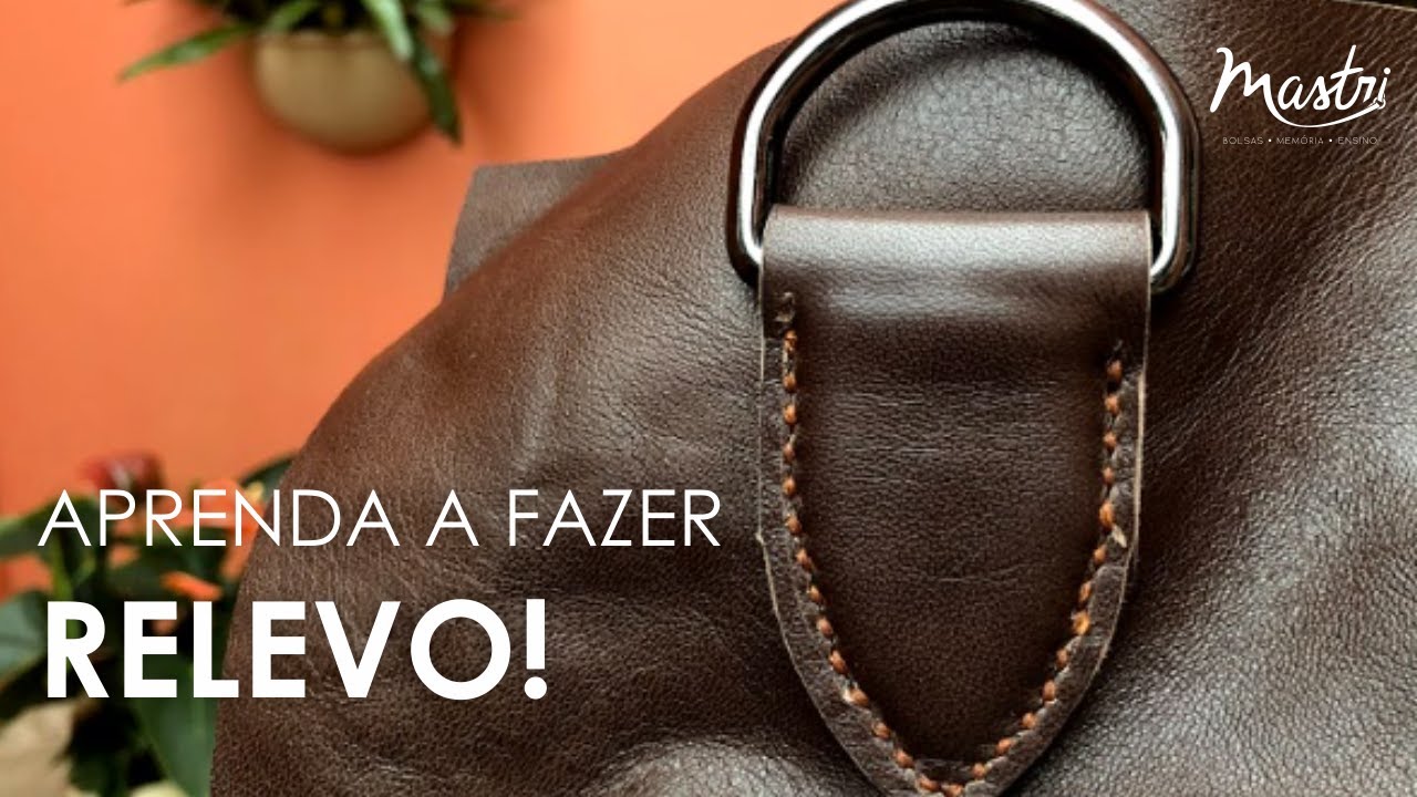 Aprenda a fazer relevo em couro!