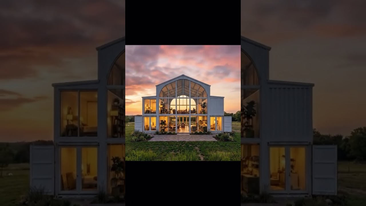 stunning double Story foldable luxury container homes 