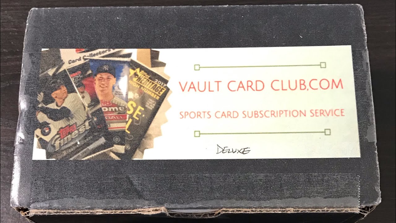 Vault Card Club Deluxe Box Opening!