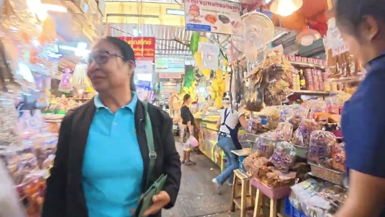 Hua Hin  🇹🇭 Day Market 4K