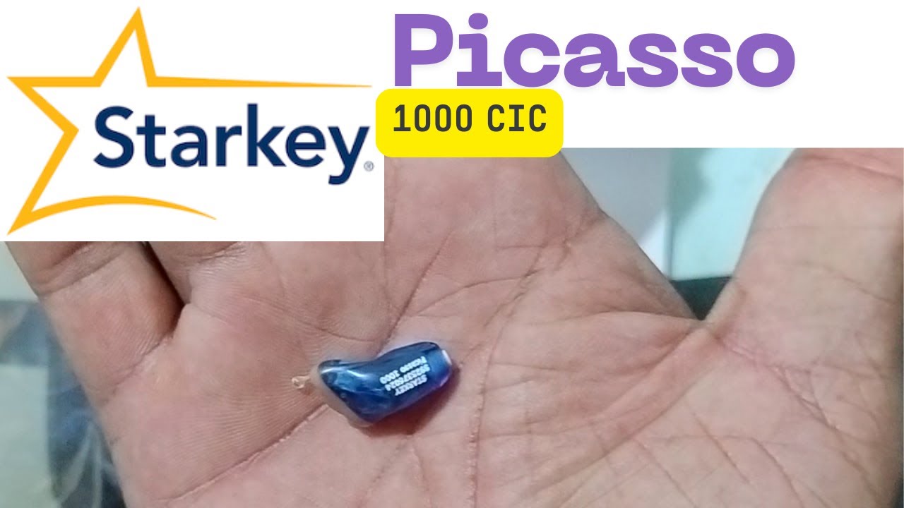 Starkey Picasso 1000 CIC Hearing Aid Unboxing | Completly in Canal Hearing Aid Unboxing