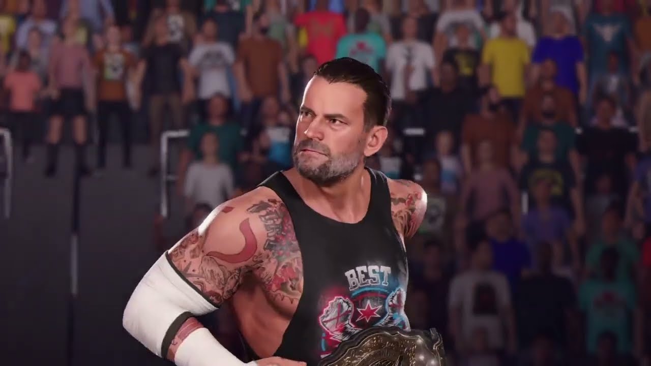 CM Punk Vs The Rock (WWE2K25)