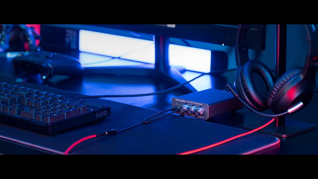 Fosi Audio K5 Pro Gaming DAC Review by @WheezyTech