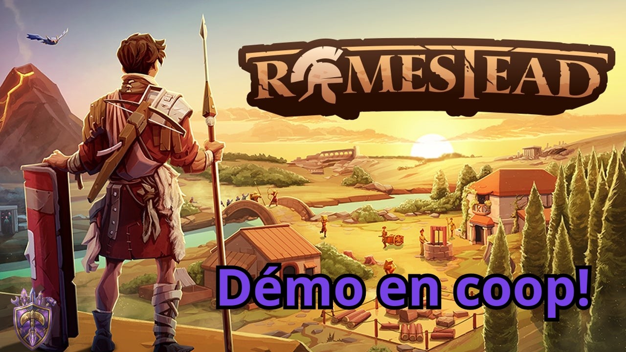 RomeStead : Découverte (FR) de la démo en coop!