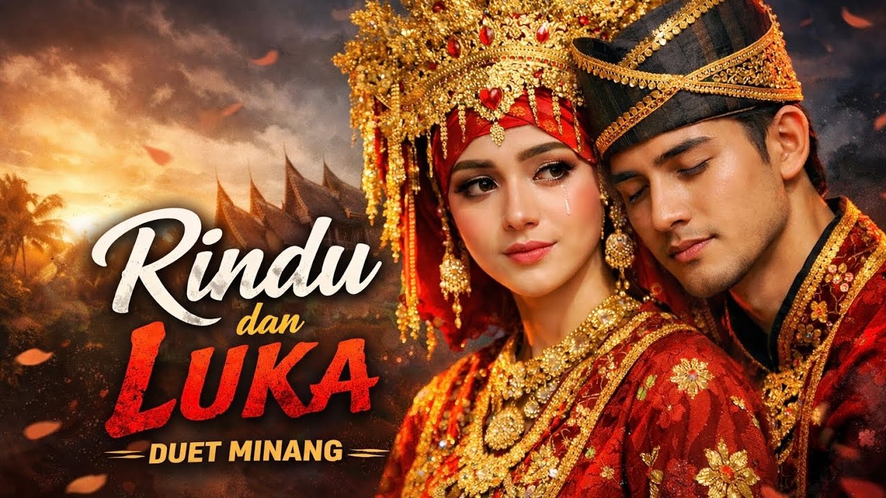 Rindu dan Luka | Lagu Galau Minang Tentang Cinta yang Tak Bersatu (Official Lyric Video)