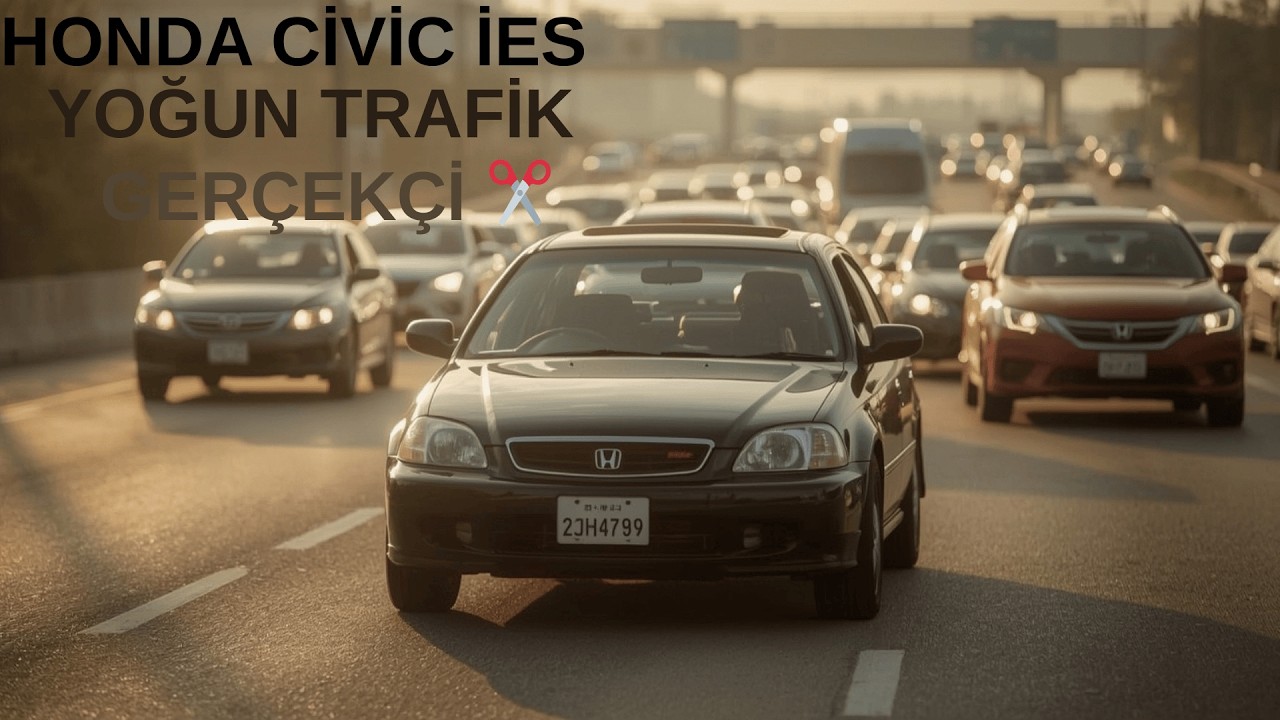 HONDA CİVİC İES YOĞUN TRAFİK ✂️ ŞOV