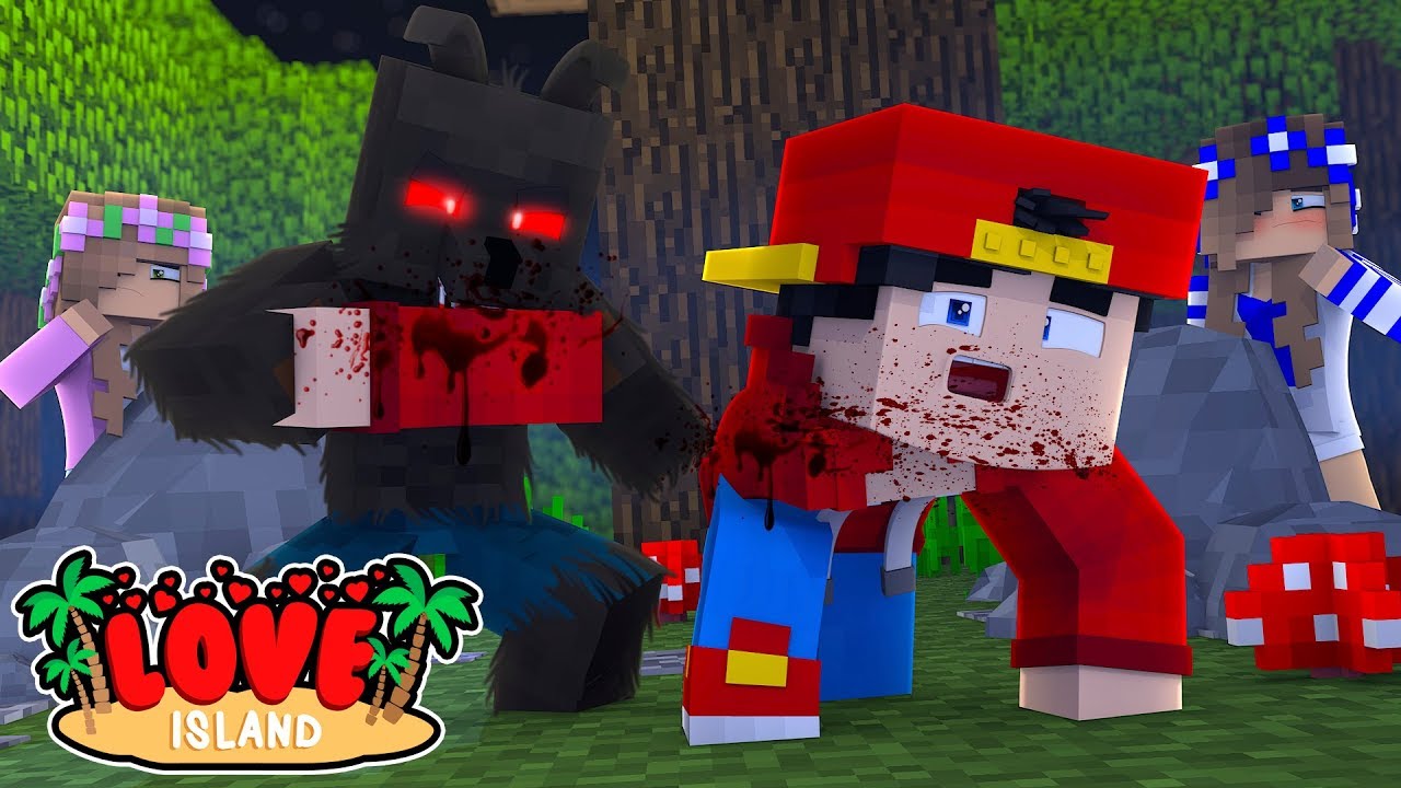 Minecraft LOVE ISLAND - THE WEREWOLF HAS CAPTURED ROPO!!!