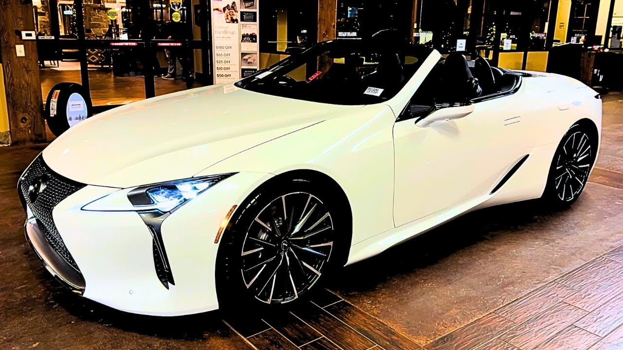 Обзор кабриолета Lexus LC500 2026 года