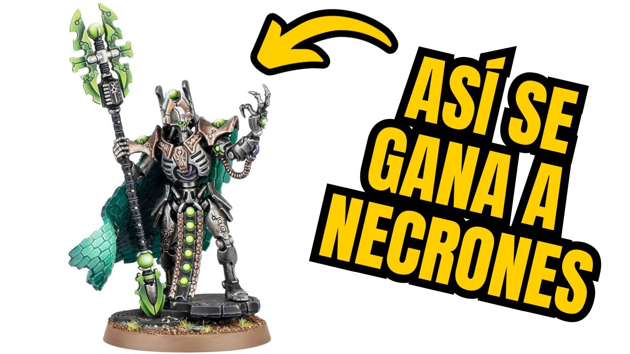 Cómo VENCER a NECRONES. WARHAMMER 40K