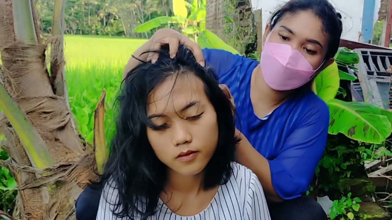 Neck Crack and head Massage, Kretek Leher & Pijat Kepala.