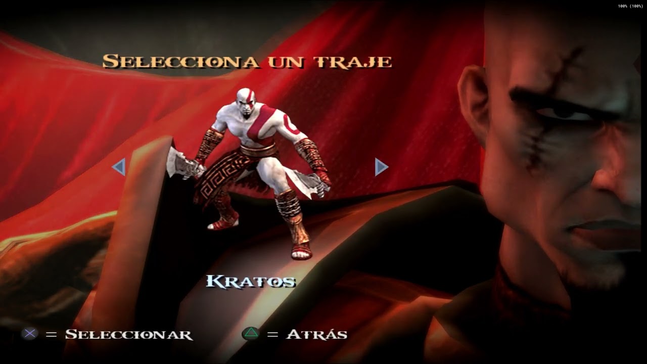 God of War II TODOS LOS TRAJES