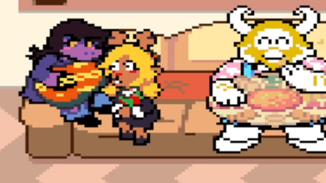 susie play guitar for noelle in deltarune chapter 4