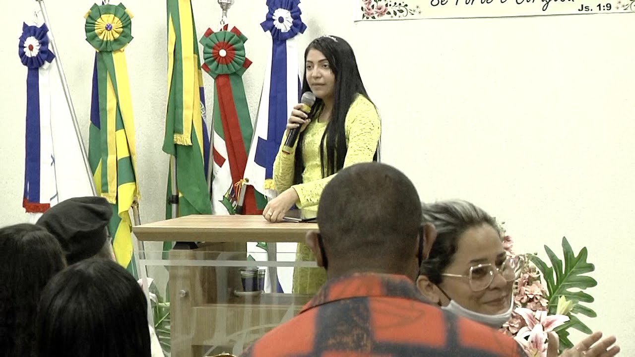 Prª Jhulia Mendonça ( UNÇÃO DE DEUS 04) AD Cristo para Todos   Goiânia 2020