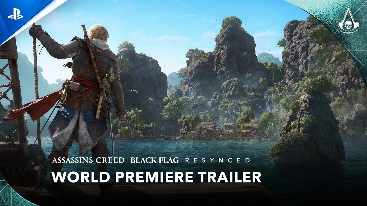 Assassin's Creed Black Flag Resynced - Bande-annonce de r&eacute;v&eacute;lation - 4K |&nbsp;PS5