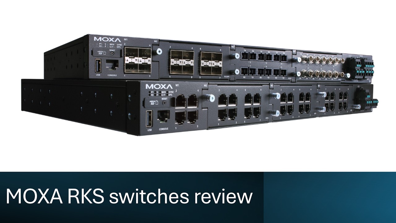 MOXA RKS-4028 review