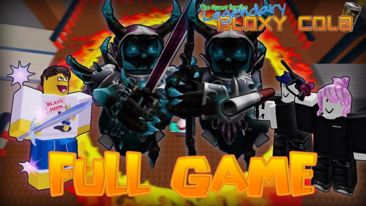 The Quest for the Legendary Bloxy Cola (Full Playthrough)