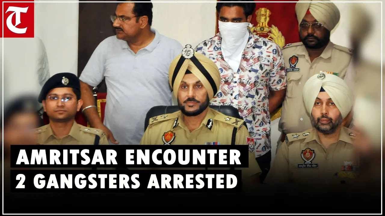 Police Commissioner Gurpreet Singh Bhullar on Amritsar encounter, 2 gangsters arrested